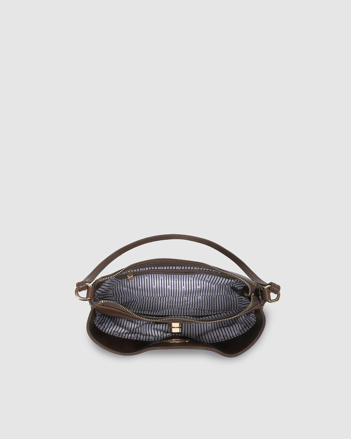 Greta Shoulder Bag – Chocolate Crossbody Bag