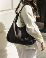 Valentina Slouch Shoulder Bag – Chocolate Oversized Tote