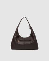 Valentina Slouch Shoulder Bag – Chocolate Oversized Tote