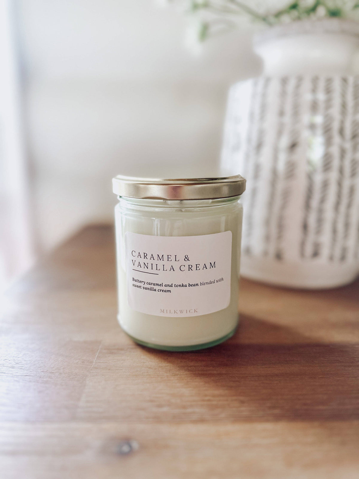 Caramel & Vanilla Cream: Extra Large 500ml Classic Jar