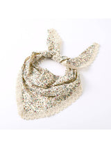 Scarvii - Vintage Floral Headband: Beige