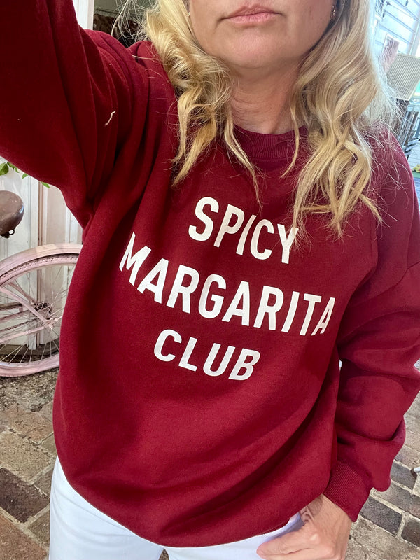 Spicy Margs Burgundy Sweater By Frankie