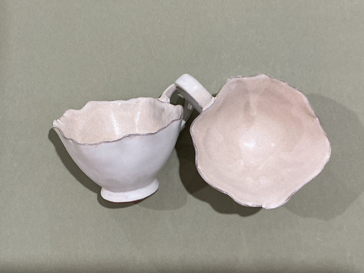 Yuki Stoneware Cup Fawn Beige Glaze