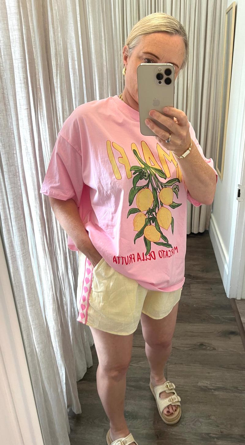 By Frankie Amalfi pink set