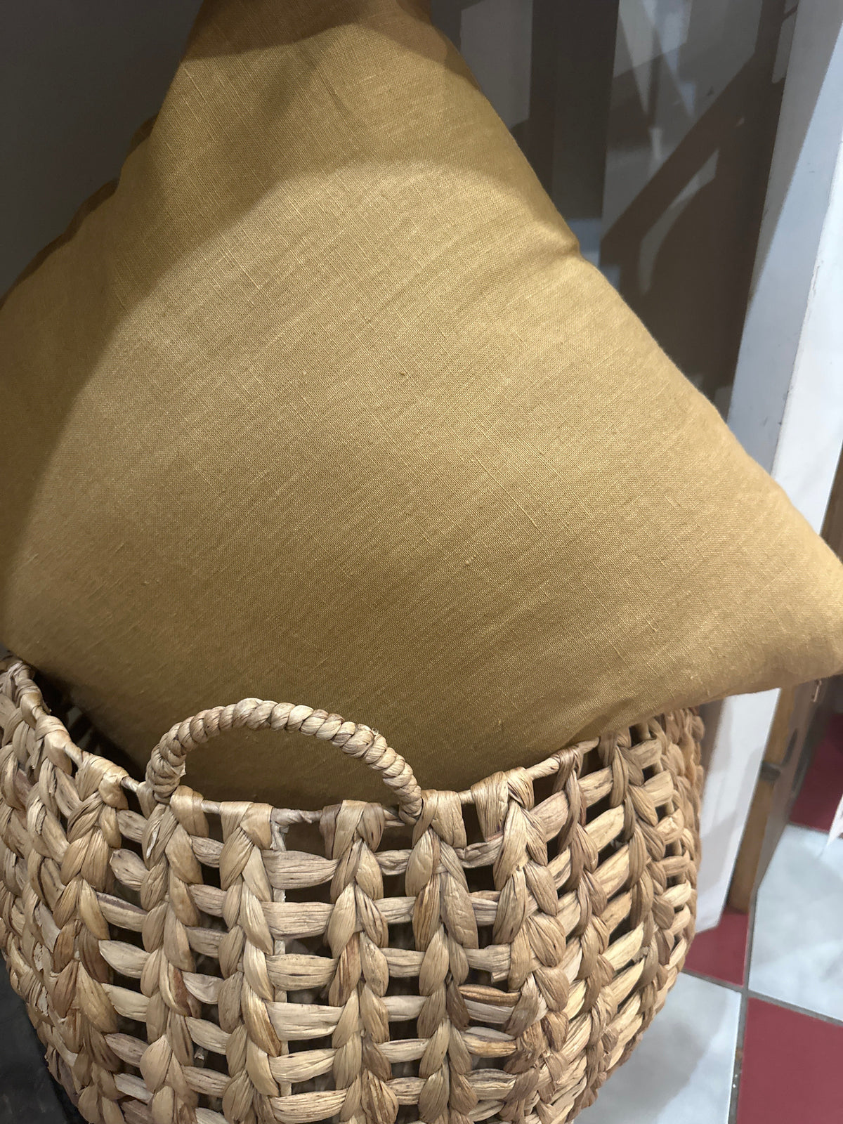 French Country linen cushions