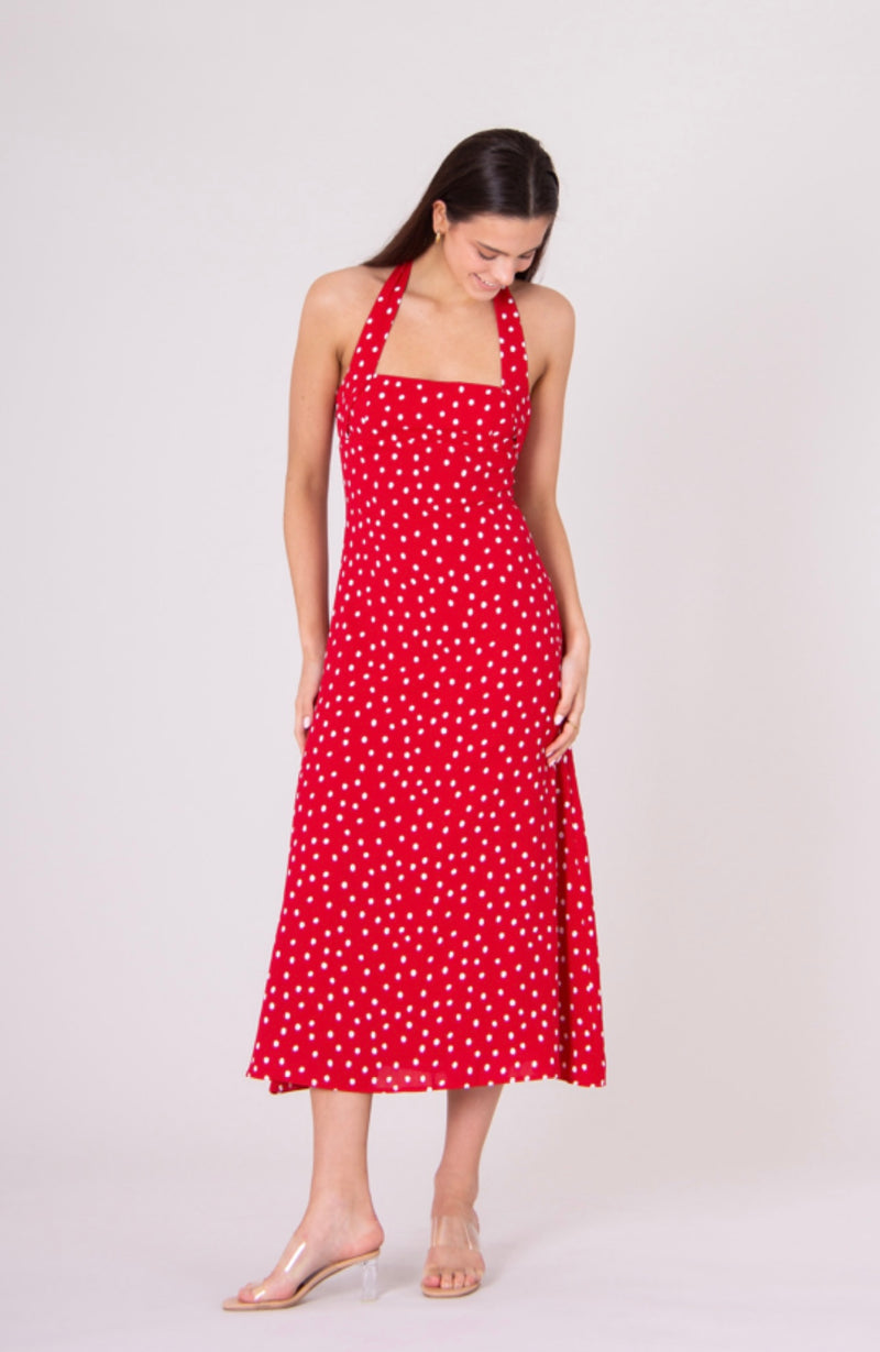 Red Polka Dot