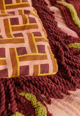 Aneta Tufted Blanket – Hand-Tufted Cotton Throw Blanket