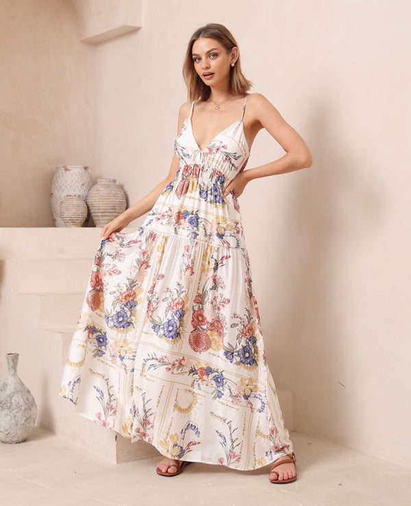 Bella Rose Maxi Dress