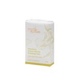 Myrtle and Moss Mandarine Lemon Myrtle and orange peel Shea butter soap 200g