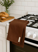 Pure French Linen Tea Towel Coffee