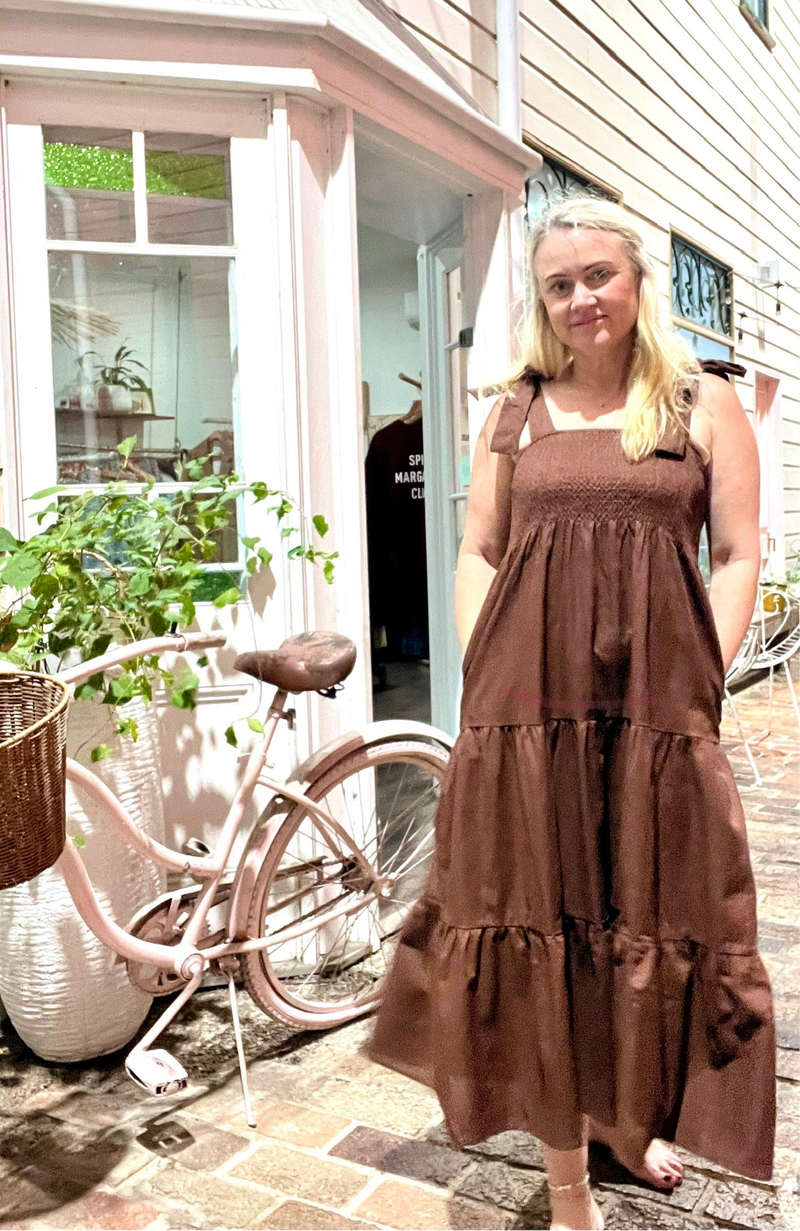 Bridge Brown Dress