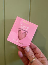 Wild Emery Konjac Facial Sponge – Blush Heart