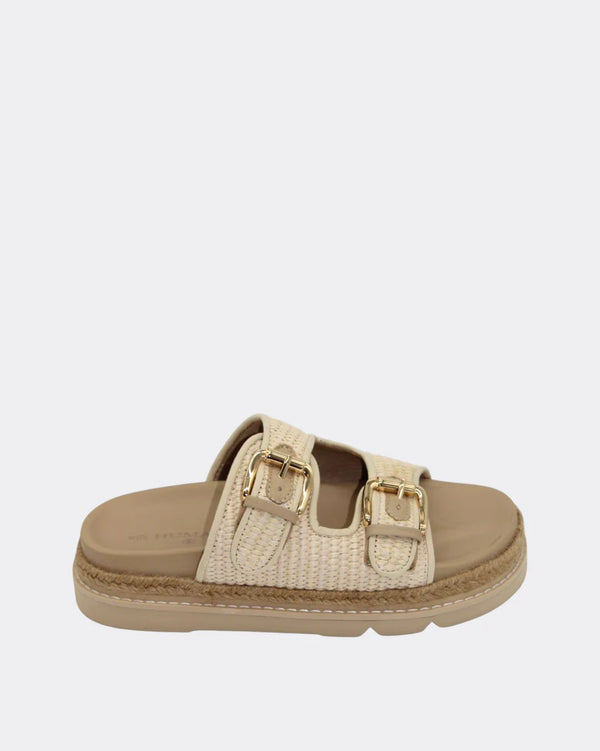 MAPLE - NATURAL shoes slides