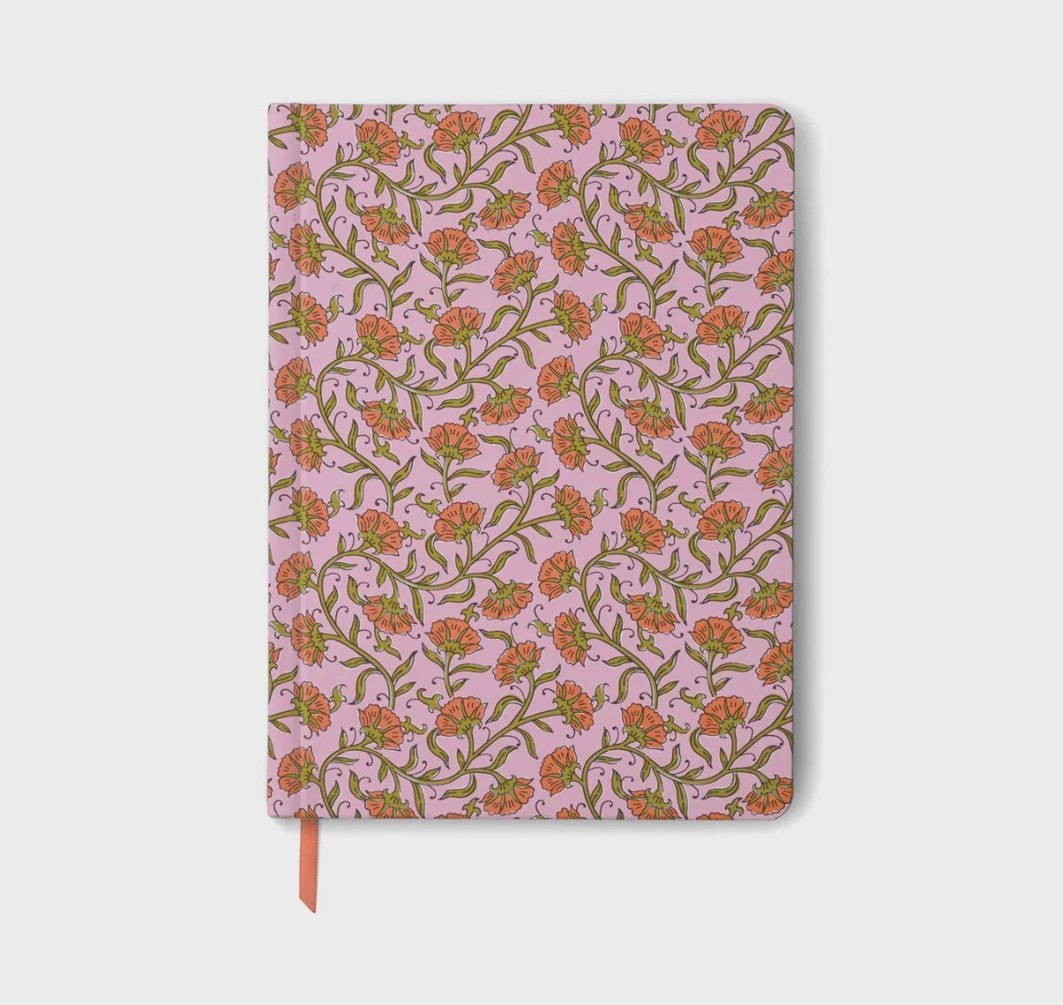 Jumbo Soft Touch Journal Pink Vintage Floral