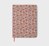 Jumbo Soft Touch Journal Pink Vintage Floral