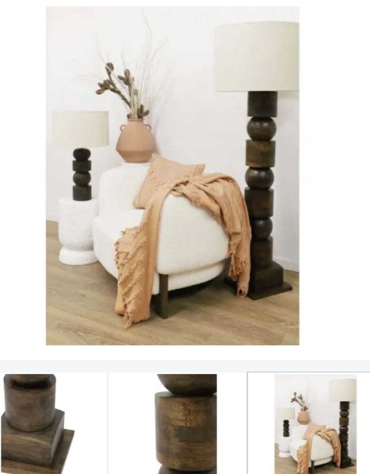 Durad Wooden Floor Lamp – Folk and Co.