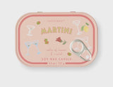 Martini Bistro Tin Candle