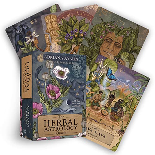 Herbal Astrology Oracle for intuition and self-reflection