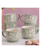 Meadow Green Tulip Mug