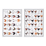 Ashdene Best in Breed Chicken Kitchen Tea Towels – Set of 2