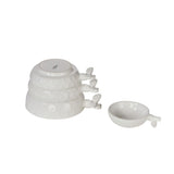 DW Wildflower and Hive Measuring Cups White