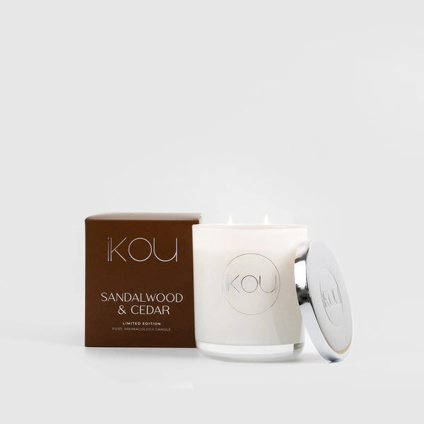 Sandlewood & cedar limited edition candle
