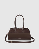 Eleanor Shoulder Bag- chocolate