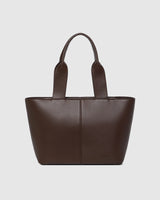 Henley Tote Bag- Chocolate