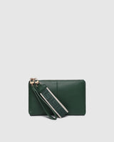 Mimi Clutch- Forest Green