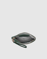 Mimi Clutch- Forest Green
