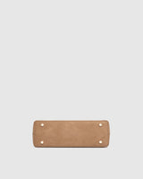 Nicole Suedette Handbag- Honey