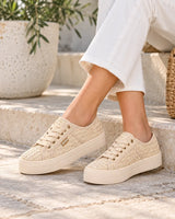 Lift Natural Raffia Shoe