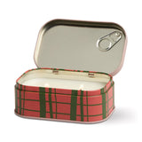 Bistro Printed Tin Candle in Strawberry