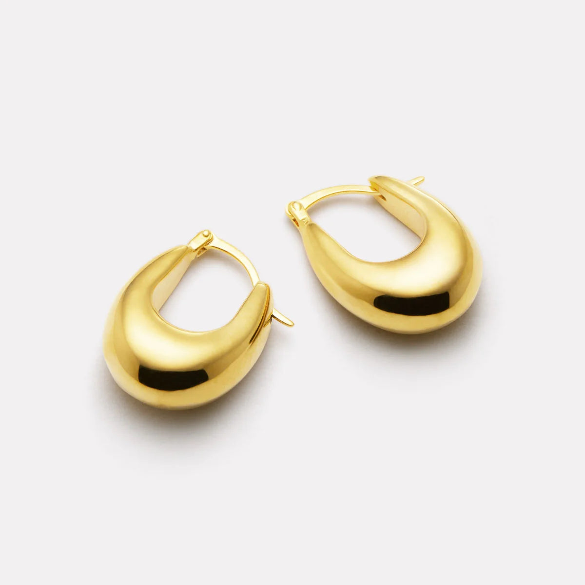 Sienna Hoop Earrings – Gold | Zafino 18K Gold Plated Hoops