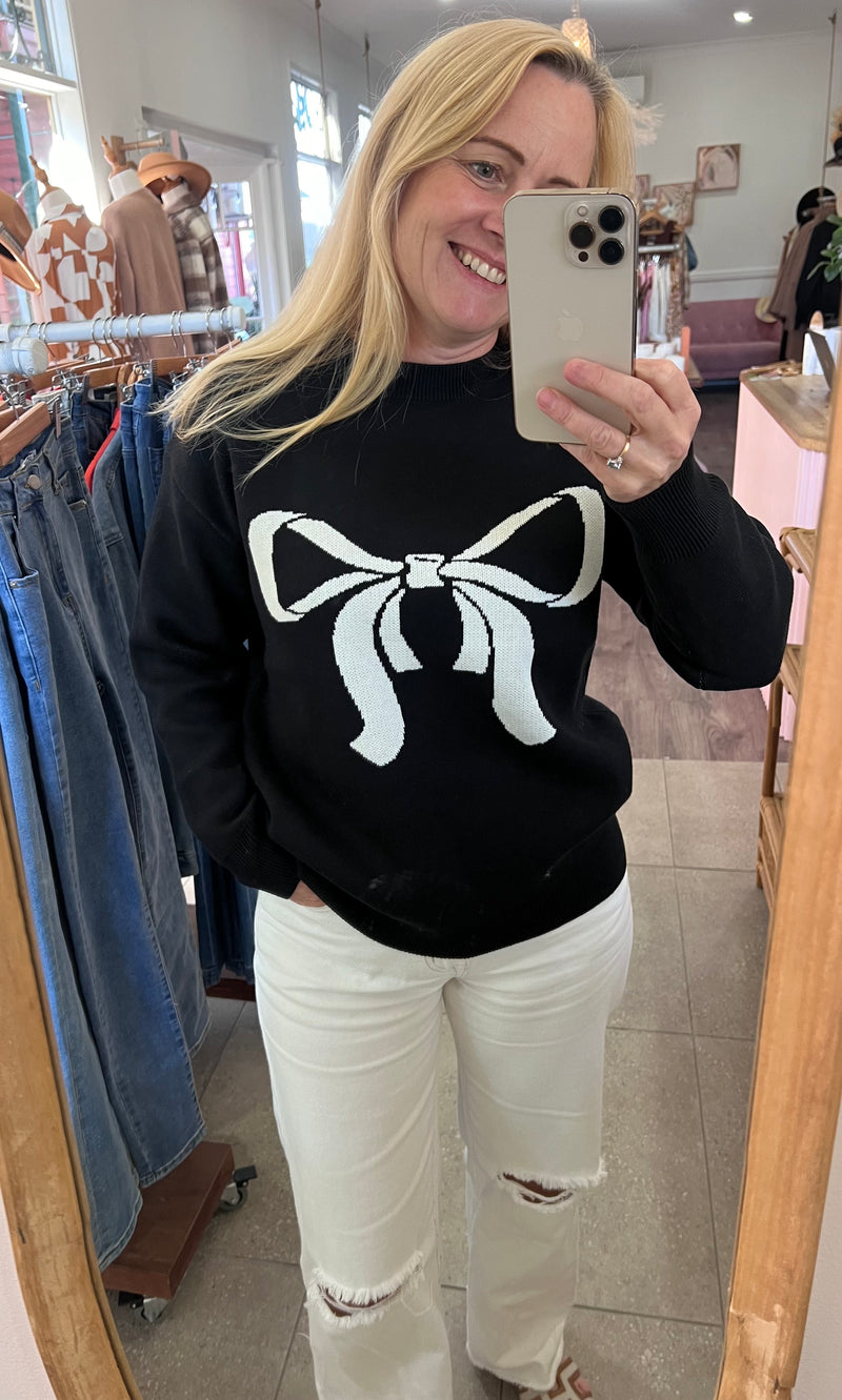 Bow Ribbon Jumper