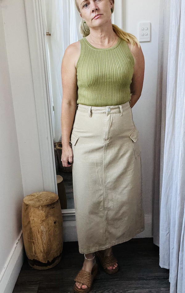 Kelsey Cargo Skirt