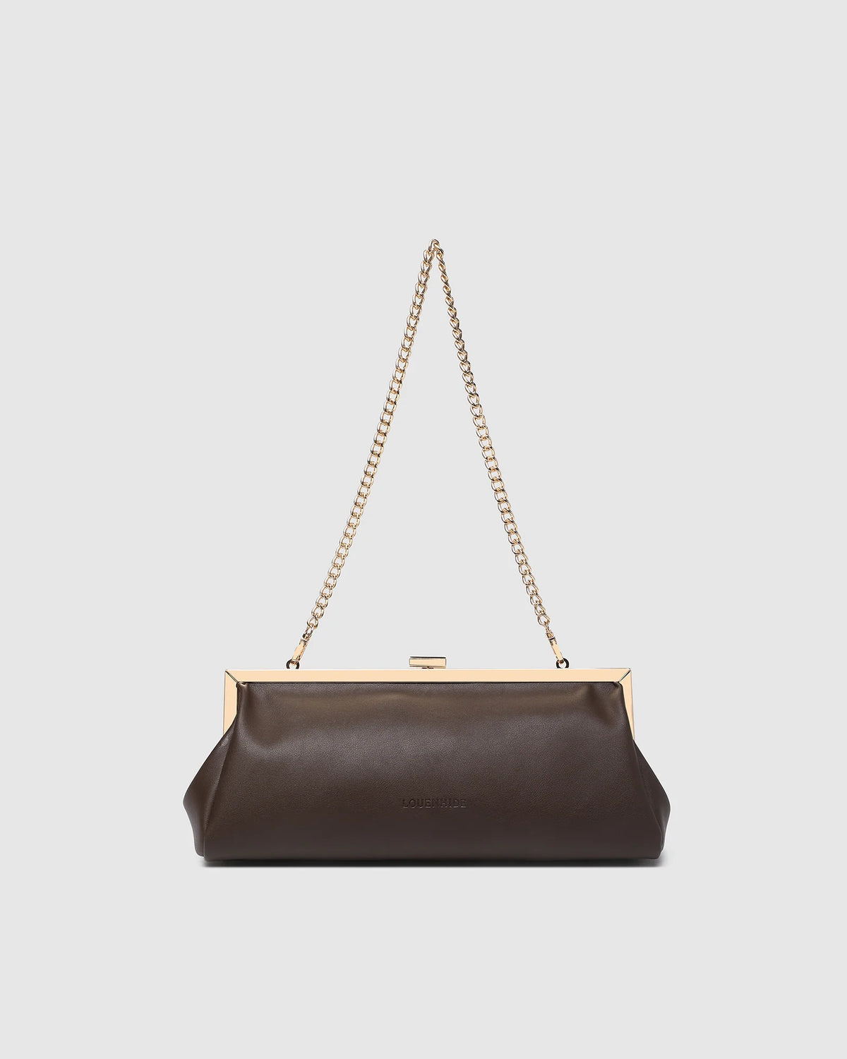 Maya Clutch- Chocolate