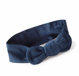Snuggle Hunny Navy Merino Wool Topknot Headband – Baby & Toddler