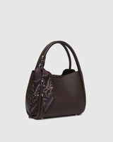 Steffie Mini Tote Bag - Chocolate
