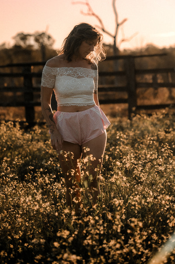 Bloom Lace Crop Top