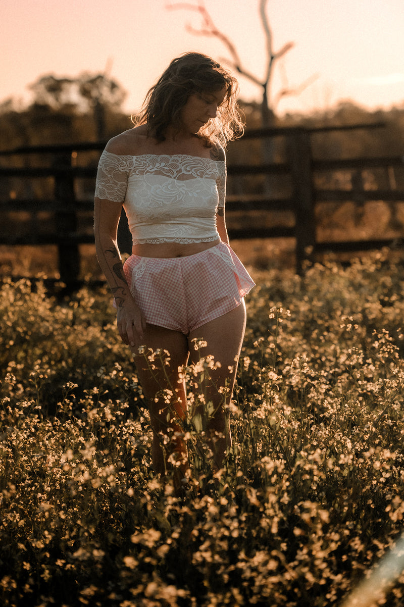 Bloom Lace Crop Top