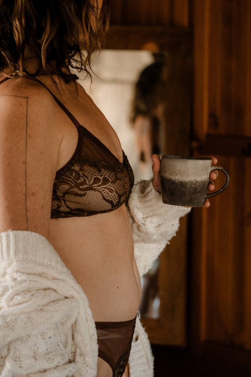 Truffle Belle Lace Bra