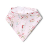 Alice’s Tea Party Organic Dribble Bib
