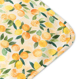 Sunny Citrus Organic Hooded Baby Towel
