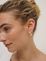 Statement Chunky 18K Gold Plated Earrings