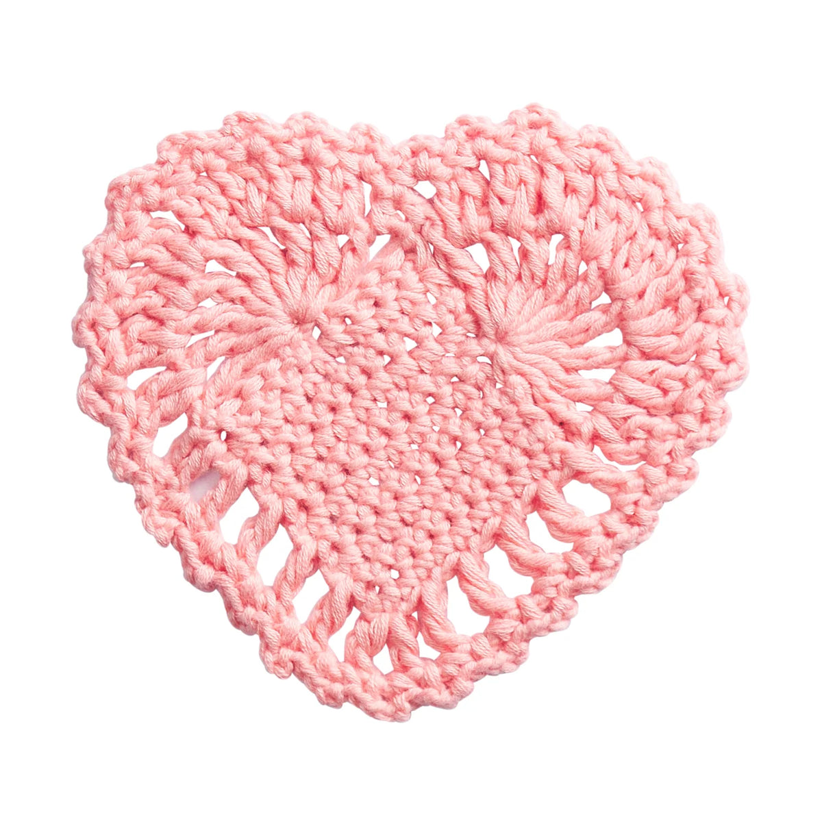 Hand crocheted cotton coaster by Sage x Clare