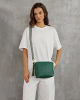 Kasey Crossbody Bag - Green | Slouchy Everyday Crossbody