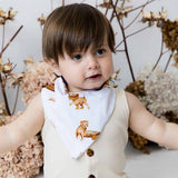 Lion dribble bib Snuggle Hunny baby bandana bib