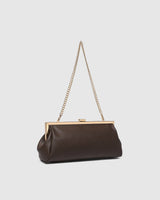 Maya Clutch- Chocolate