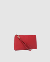Mimi Clutch - Red Vegan Leather Clutch
